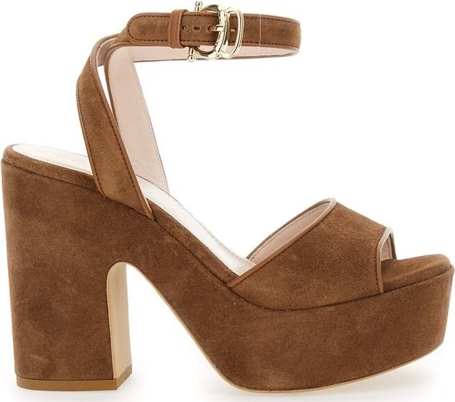 Pollini Block Heel Sandals