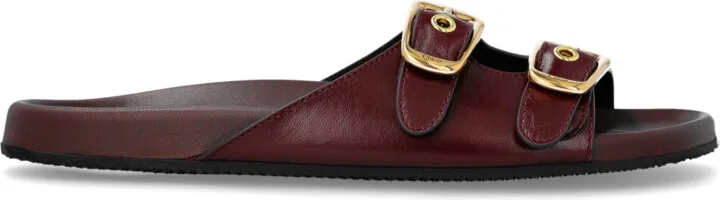 Polly Slides, , - Burgundy
