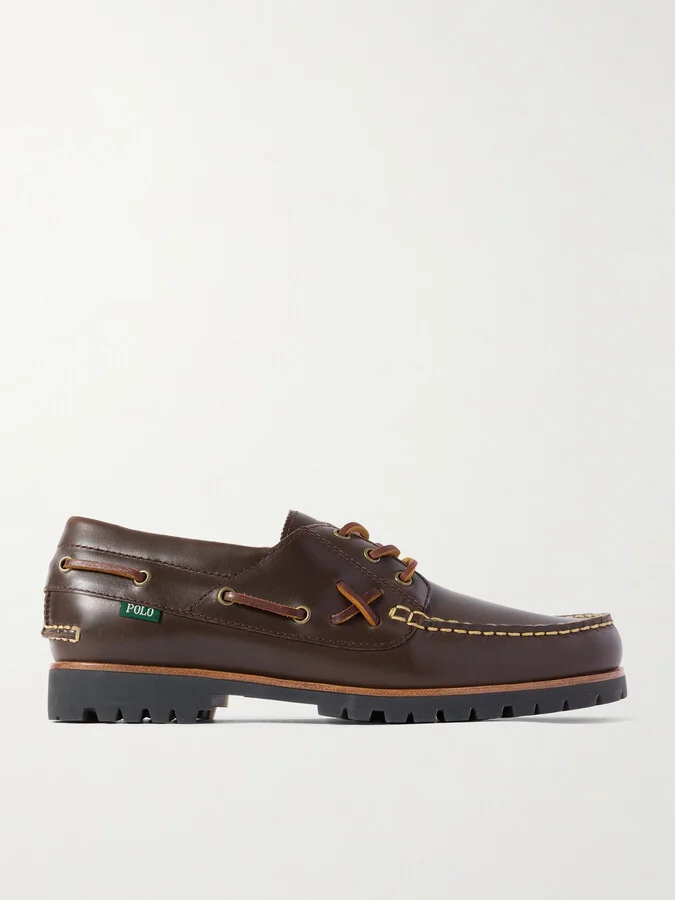 Polo Country Ranger Leather Boat Shoes