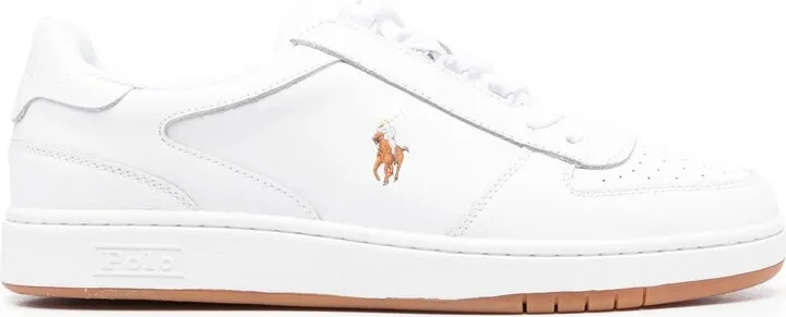 Polo Court low-top leather sneakers