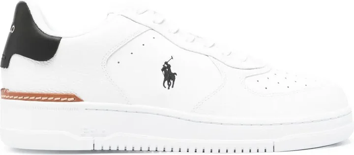 Polo Pony leather sneakers