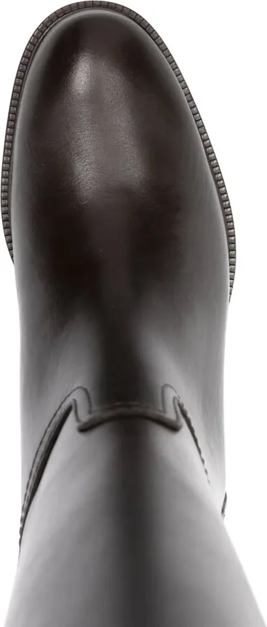 Polo-Pony-motif leather boots - Image 4