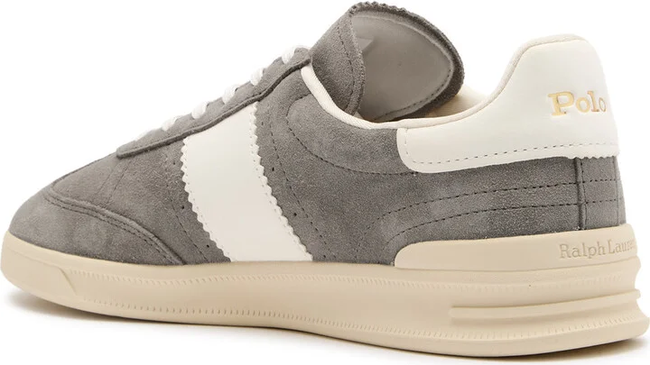Polo Ralph Lauren Aera Panelled Suede Sneakers - Image 2