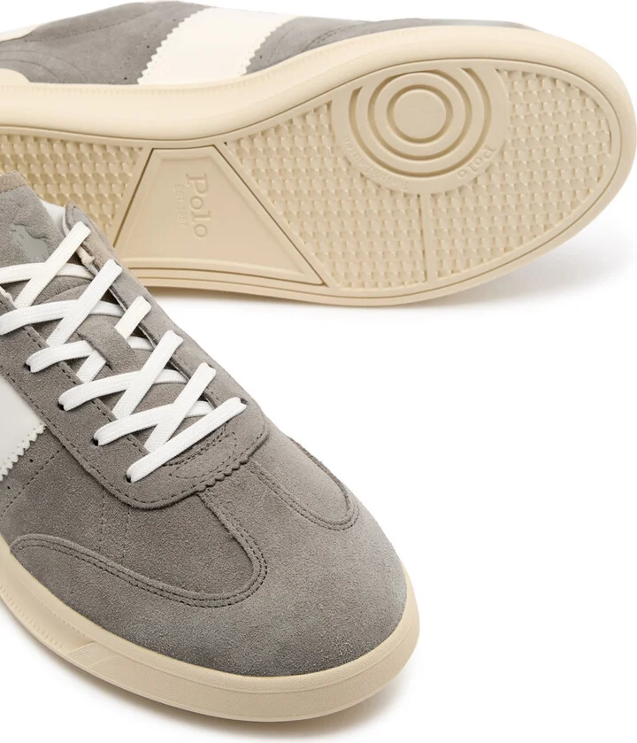 Polo Ralph Lauren Aera Panelled Suede Sneakers - Image 3