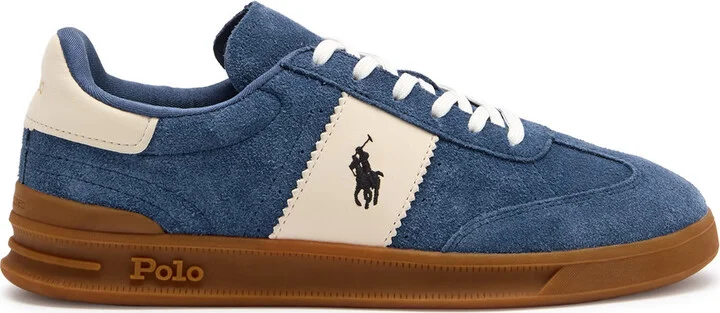 Polo Ralph Lauren Aera Panelled Suede Sneakers