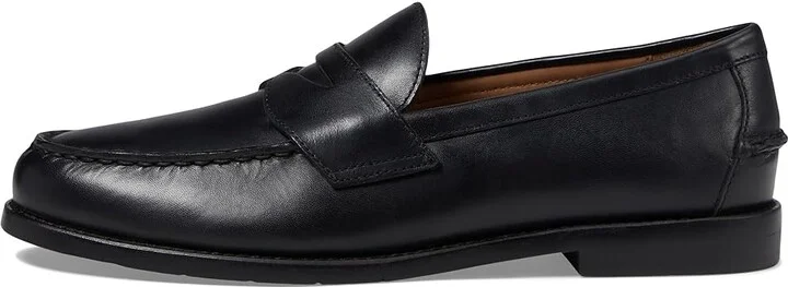 Polo Ralph Lauren Alston Penny Men's Shoes Black : 10 D - Medium, Leather - Image 6