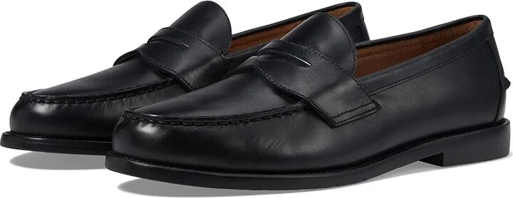 Polo Ralph Lauren Alston Penny Men's Shoes Black : 10 D - Medium, Leather