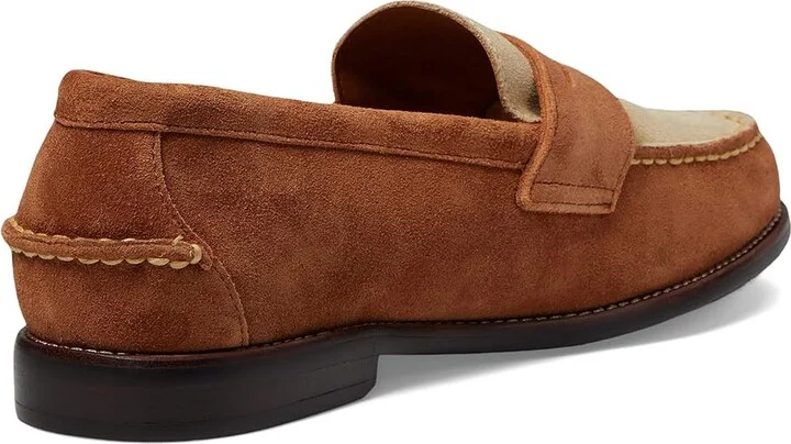 Polo Ralph Lauren Alston Penny Men's Shoes Teak/Bone : 7 D - Medium, Leather - Image 4