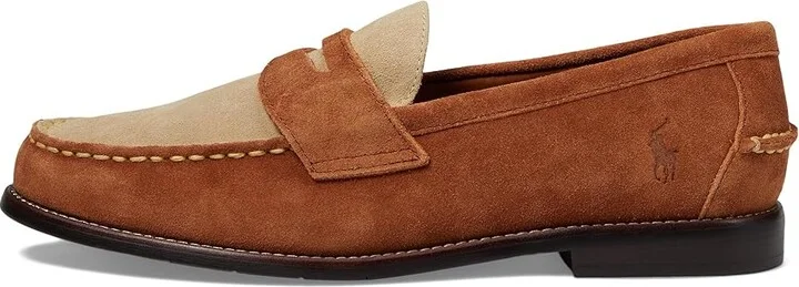 Polo Ralph Lauren Alston Penny Men's Shoes Teak/Bone : 7 D - Medium, Leather - Image 6