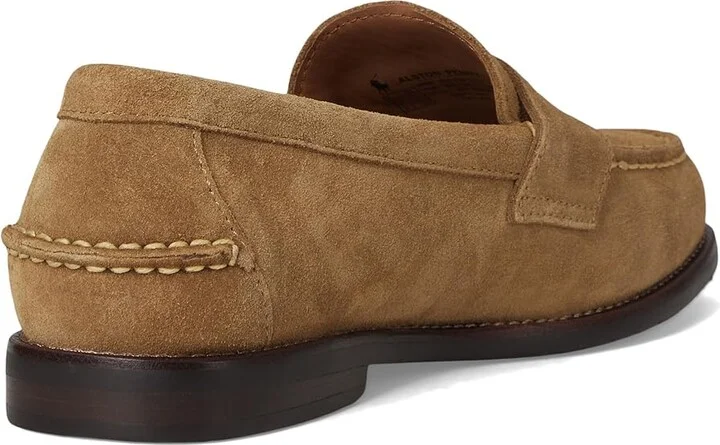 Polo Ralph Lauren Alston Suede Penny Loafer Men's Slip on Shoes Desert Tan : 7.5 D - Medium - Image 4