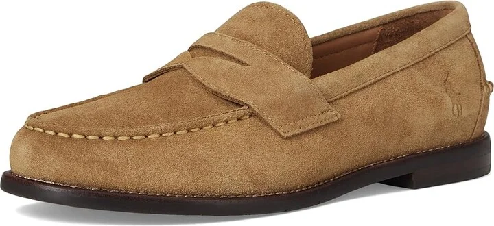 Polo Ralph Lauren Alston Suede Penny Loafer Men's Slip on Shoes Desert Tan : 7.5 D - Medium - Image 5