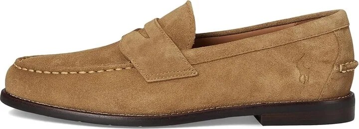 Polo Ralph Lauren Alston Suede Penny Loafer Men's Slip on Shoes Desert Tan : 7.5 D - Medium - Image 6