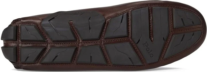 Polo Ralph Lauren Anders Leather Driver Men's Lace-up Boots Dark Brown : 7 D - Medium - Image 3
