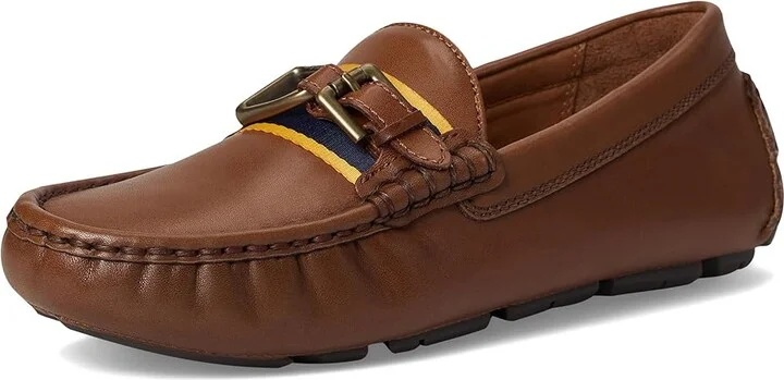Polo Ralph Lauren Anders Leather Driver Men's Lace-up Boots Tan : 9.5 D - Medium - Image 5