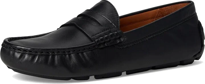Polo Ralph Lauren Anders Penny Men's Shoes Black : 10 D - Medium, Leather - Image 5