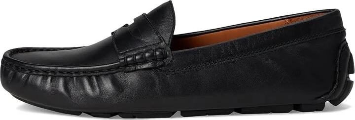 Polo Ralph Lauren Anders Penny Men's Shoes Black : 10 D - Medium, Leather - Image 6