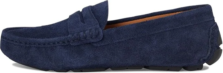 Polo Ralph Lauren Anders Suede Penny Drivers Men's Shoes Hunter Navy : 7.5 D - Medium - Image 6