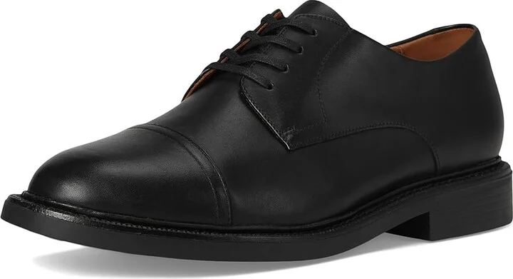 Polo Ralph Lauren Asher Cap Toe Men's Shoes Black Calf Leather : 10 D - Medium - Image 5