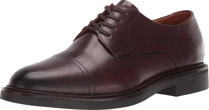 Polo Ralph Lauren Asher Cap Toe Men's Shoes Polo Brown Calf Leather : 11 D - Medium - Image 2
