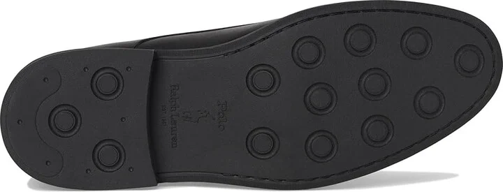 Polo Ralph Lauren Asher Captoe Men's Slip on Shoes Black : 10.5 D - Medium, Leather - Image 3