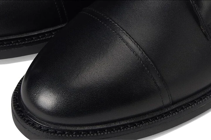 Polo Ralph Lauren Asher Captoe Men's Slip on Shoes Black : 10.5 D - Medium, Leather - Image 7