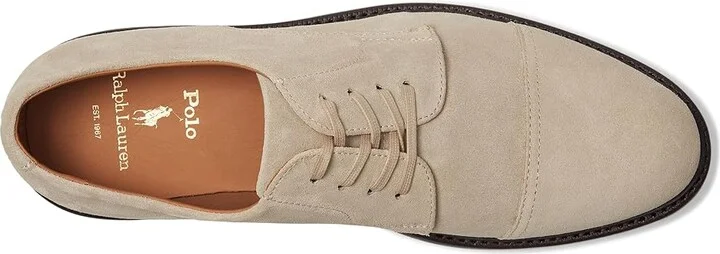 Polo Ralph Lauren Asher Captoe Men's Slip on Shoes Milkshake : 10.5 D - Medium, Leather - Image 2