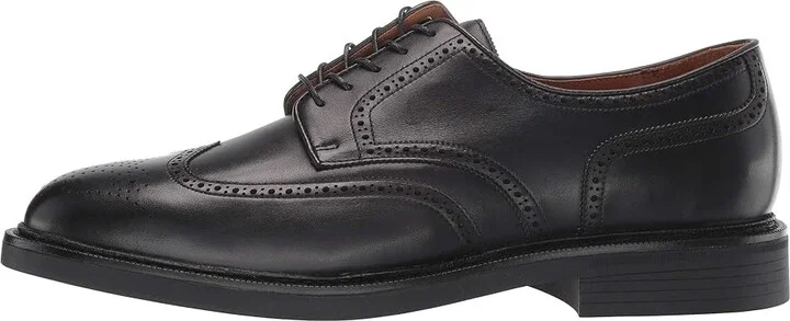 Polo Ralph Lauren Asher Wing Tip Men's Shoes Black Calf Leather : 10 D - Medium - Image 7