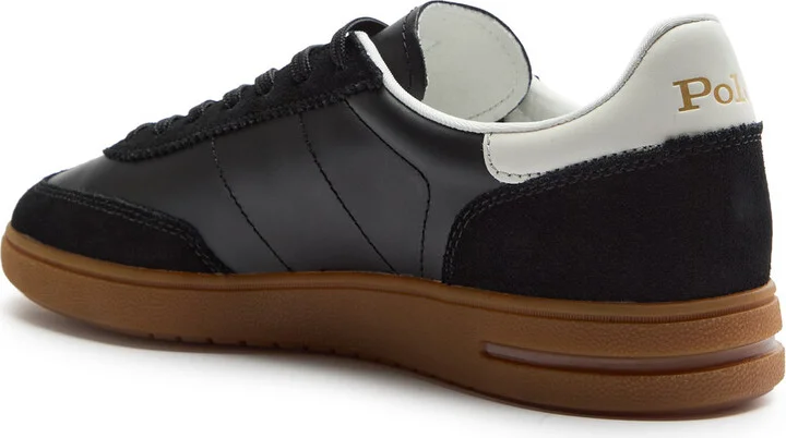 Polo Ralph Lauren Bedford Panelled Leather Sneakers - Image 2