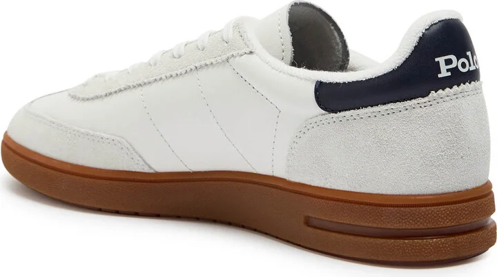 Polo Ralph Lauren Bedford Panelled Leather Sneakers - Image 2