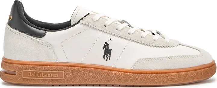 Polo Ralph Lauren Bedford Panelled Leather Sneakers