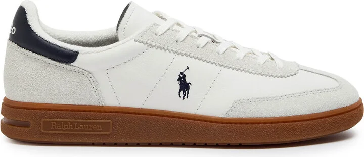 Polo Ralph Lauren Bedford Panelled Leather Sneakers