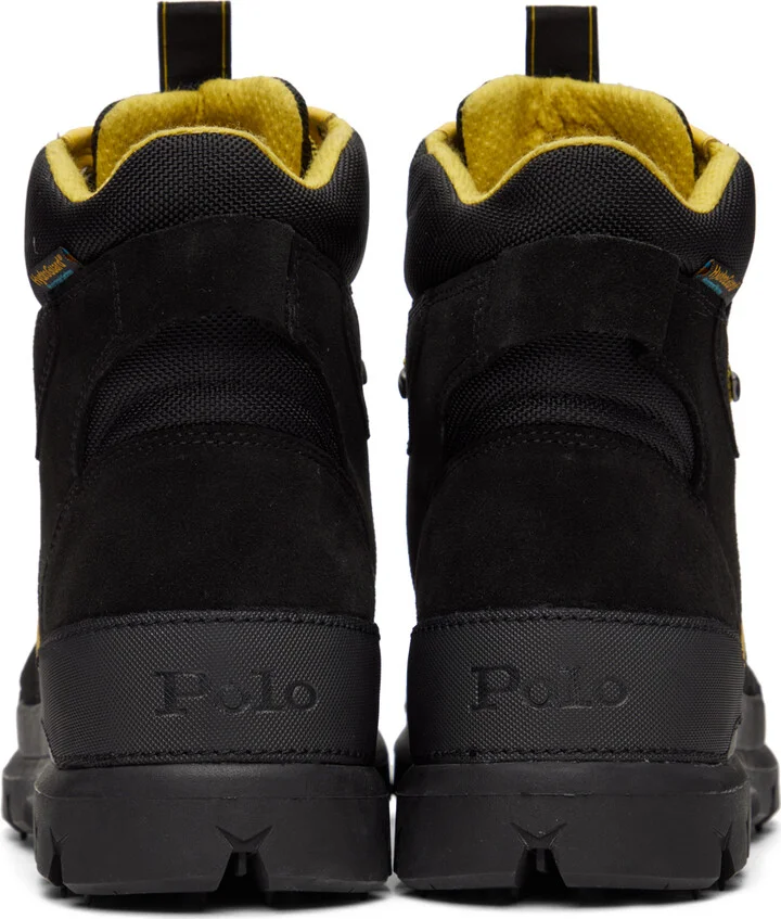Polo Ralph Lauren Black Oslo Boots - Image 2