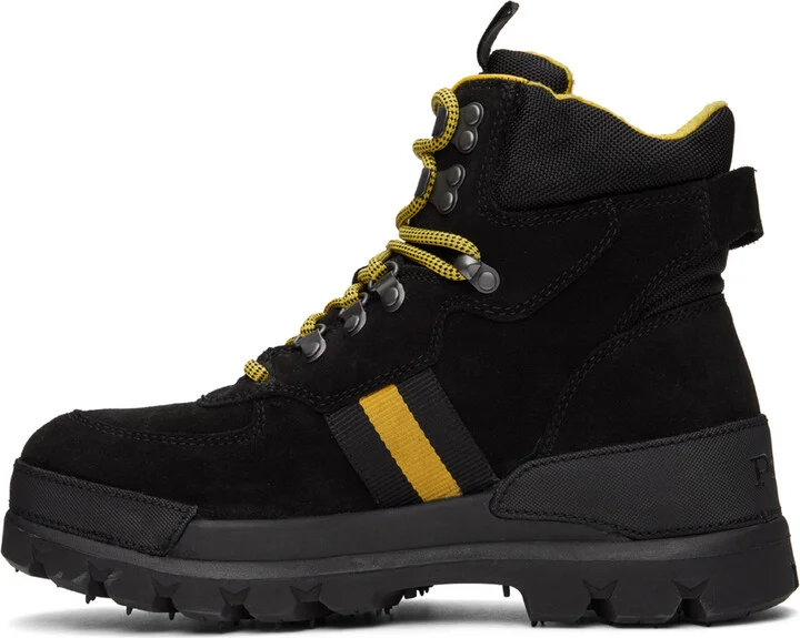 Polo Ralph Lauren Black Oslo Boots - Image 3
