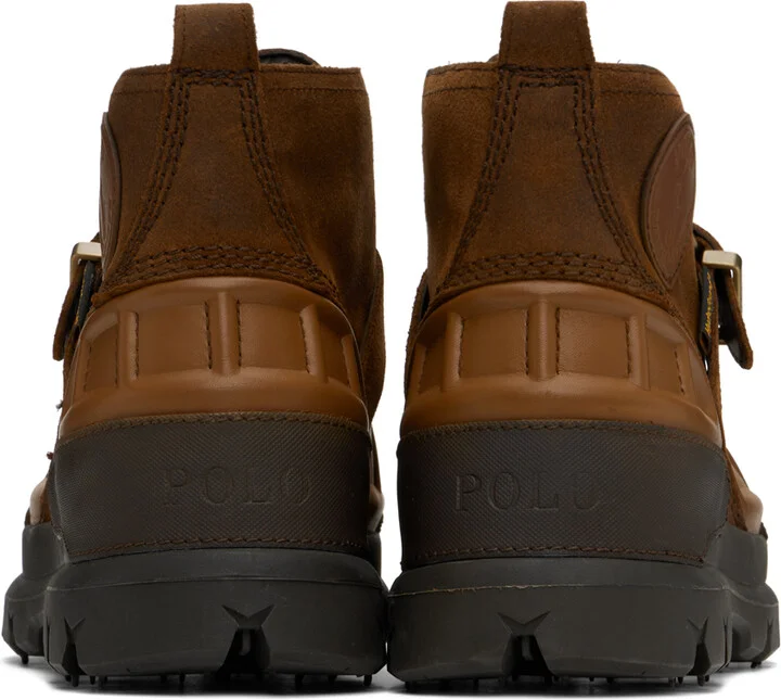 Polo Ralph Lauren Brown Oslo Low Boots - Image 2