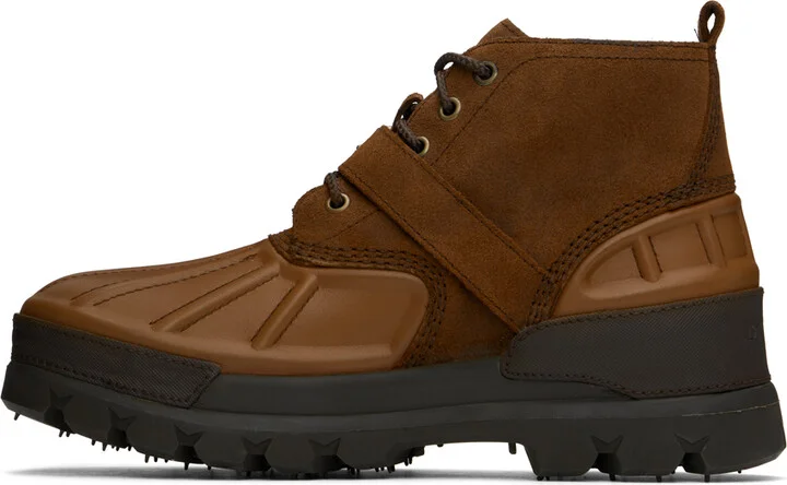 Polo Ralph Lauren Brown Oslo Low Boots - Image 3
