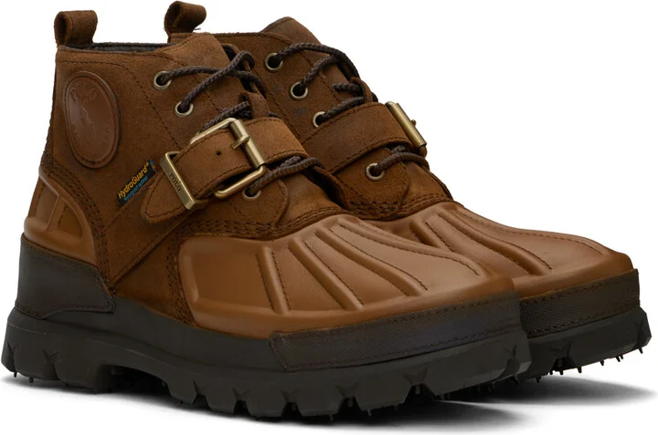 Polo Ralph Lauren Brown Oslo Low Boots - Image 4