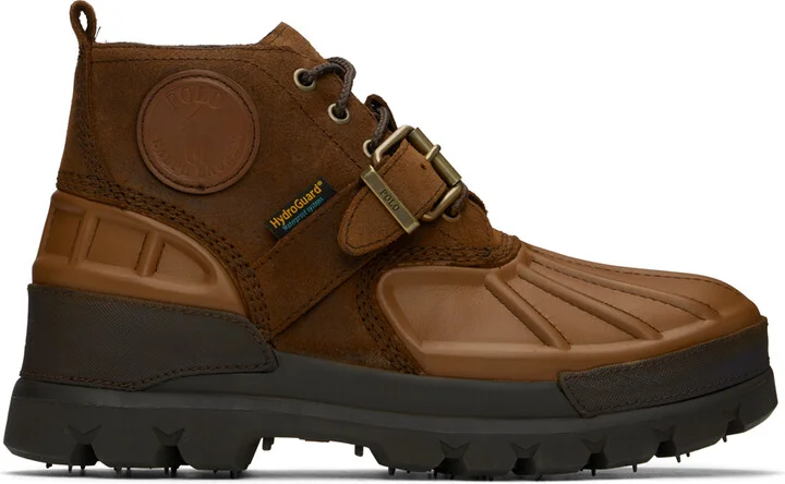 Polo Ralph Lauren Brown Oslo Low Boots