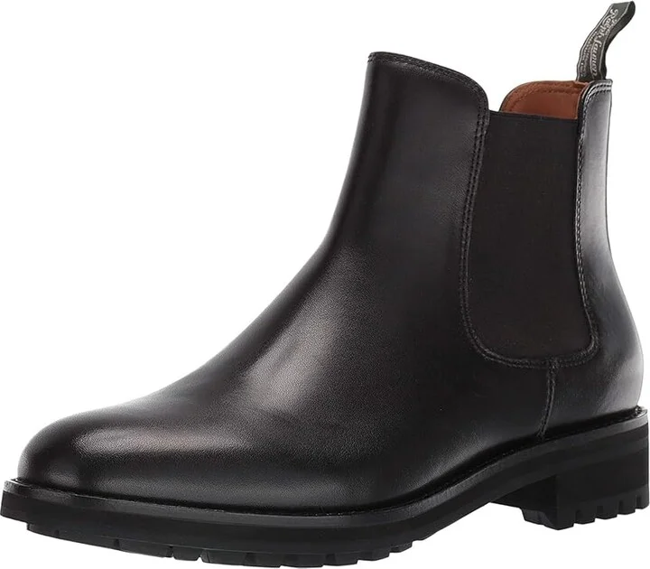 Polo Ralph Lauren Bryson Chelsea Boot Men's Shoes Black Dress Calf : 7 D - Medium, Leather - Image 2