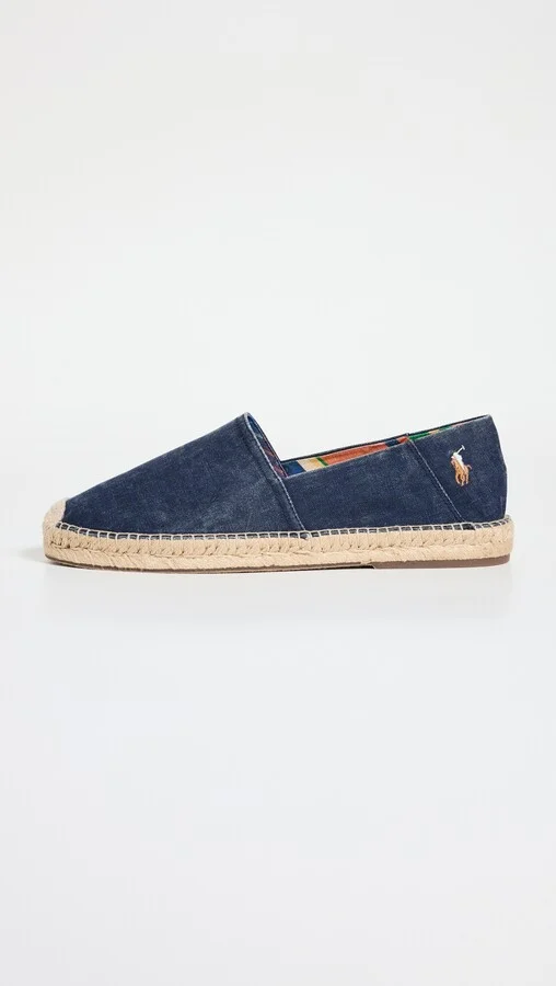 Polo Ralph Lauren Cevio Slip Washed Canvas Espadrilles - Image 5