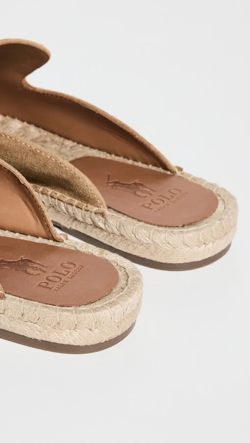 Polo Ralph Lauren Cevio Suede Slip On Espadrilles - Image 5