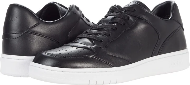 POLO RALPH LAUREN Court Low-Top Sneaker Black 10.5 D (M)