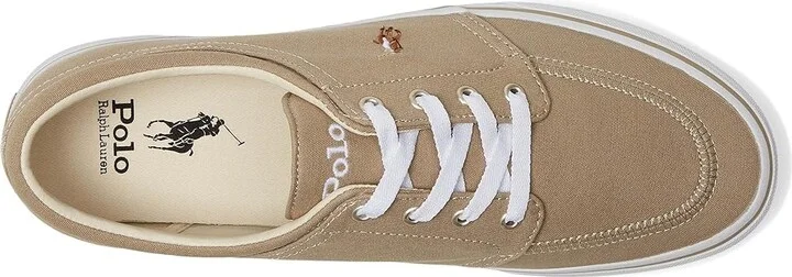 Polo Ralph Lauren Faxon X Low-Top Canvas Sneaker Men's Shoes Hampton Khaki/Multi : 10 D - Medium - Image 2