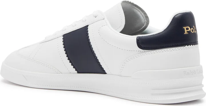 Polo Ralph Lauren Heritage Aera Panelled Leather Sneakers - Image 2