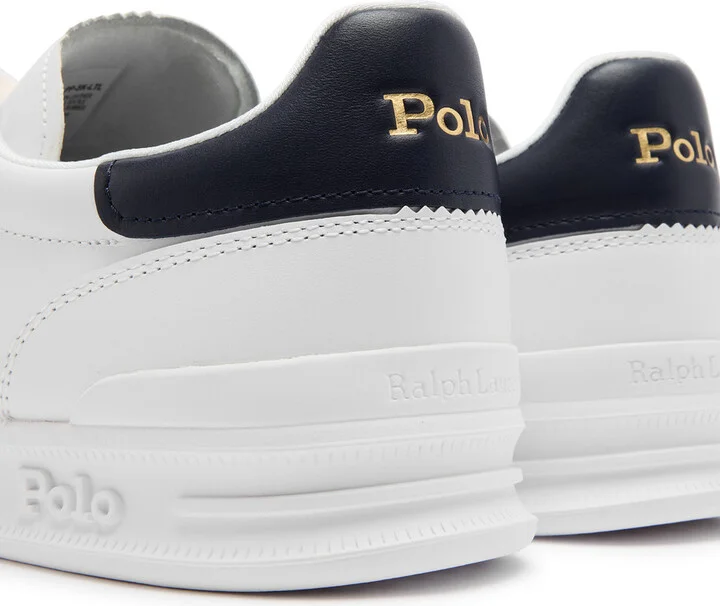 Polo Ralph Lauren Heritage Aera Panelled Leather Sneakers - Image 4