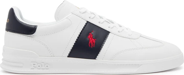 Polo Ralph Lauren Heritage Aera Panelled Leather Sneakers