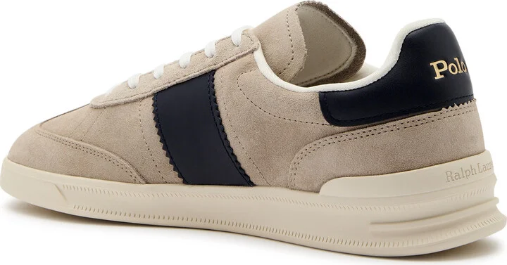 Polo Ralph Lauren Heritage Aera Panelled Suede Sneakers - Image 2