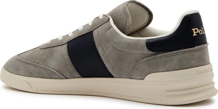 Polo Ralph Lauren Heritage Aera Panelled Suede Sneakers - Image 6