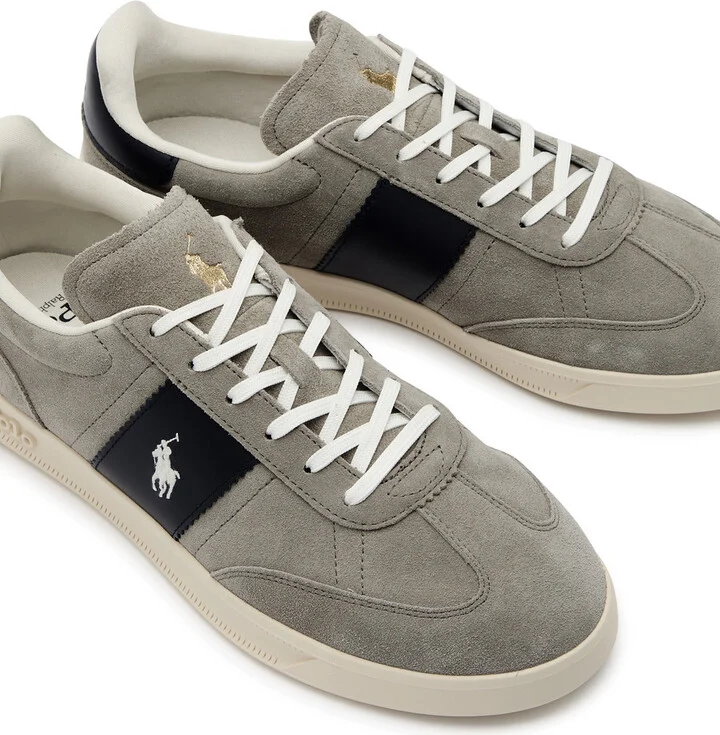 Polo Ralph Lauren Heritage Aera Panelled Suede Sneakers - Image 7