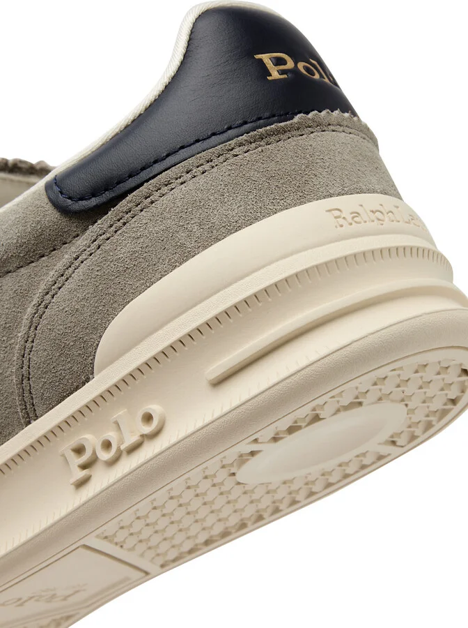 Polo Ralph Lauren Heritage Aera Panelled Suede Sneakers - Image 8
