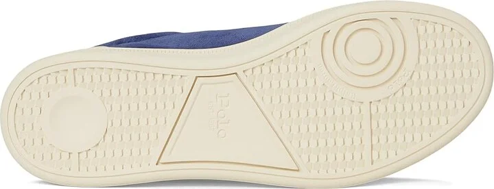 Polo Ralph Lauren Heritage Court II Men's Shoes Navy/Light Blue : 12 D - Medium, Leather - Image 3